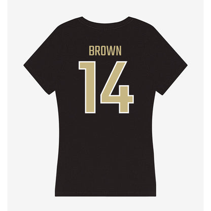 Jacksonville - NCAA Men's Lacrosse : Nicky Brown - Classic Shersey Women's V-Neck T-Shirt-1