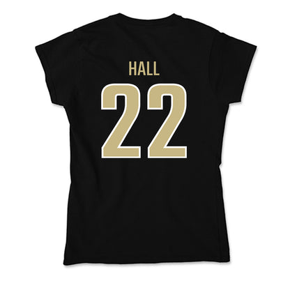 Jacksonville - NCAA Men's Soccer : Logan Hall - Classic Shersey Soft Style Women’s T-Shirt-1