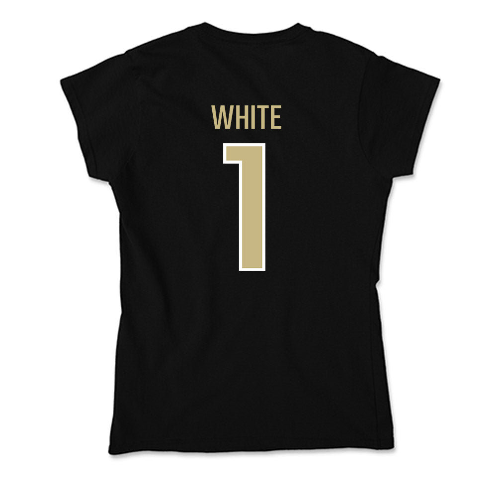 Jacksonville - NCAA Women's Basketball : Mychal White - Classic Shersey Soft Style Women’s T-Shirt-1