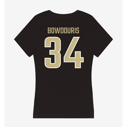 Jacksonville - NCAA Men's Lacrosse : George Bowdouris - Classic Shersey Women's V-Neck T-Shirt-1