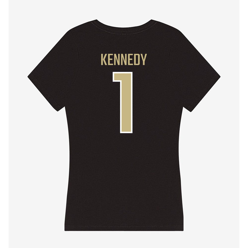 Jacksonville - NCAA Women's Volleyball : Elle Kennedy - Classic Shersey Women's V-Neck T-Shirt-1