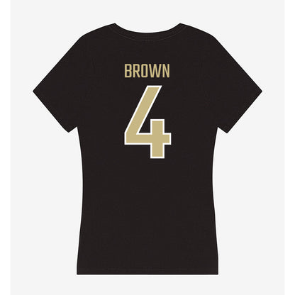 Jacksonville - NCAA Men's Basketball : Anakin Brown - Classic Shersey Women's V-Neck T-Shirt-1