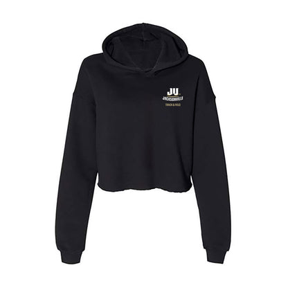 Jacksonville - NCAA Women's Track & Field : Violet Houck - Classic Shersey Women's Crop Fleece Hoodie-0