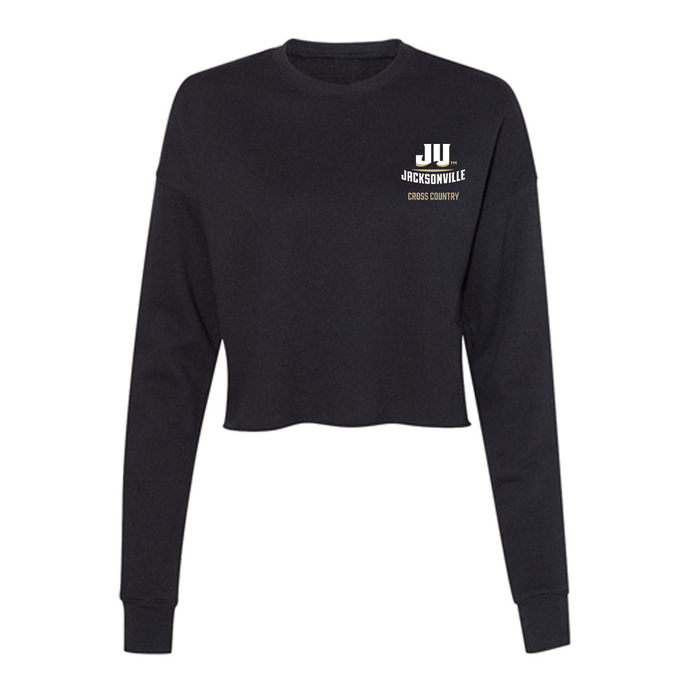 Jacksonville - NCAA Men's Cross Country : Zander Kochen - Classic Shersey Women's Cropped Crew Fleece-0