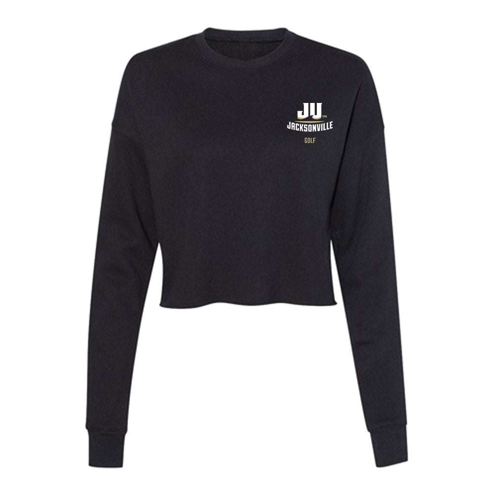 Jacksonville - NCAA Men's Golf : Brandon Lohr - Classic Shersey Women's Cropped Crew Fleece-0