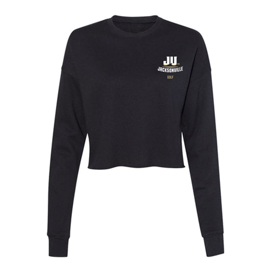 Jacksonville - NCAA Men's Golf : Brandon Lohr - Classic Shersey Women's Cropped Crew Fleece-0