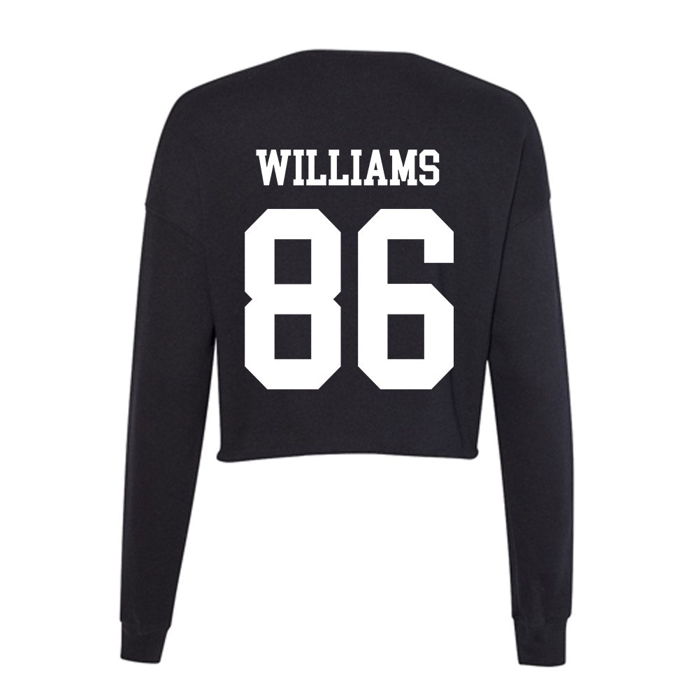 FDU Florham - NCAA Football : Nick Williams - Women's Cropped Crew Fleece-1