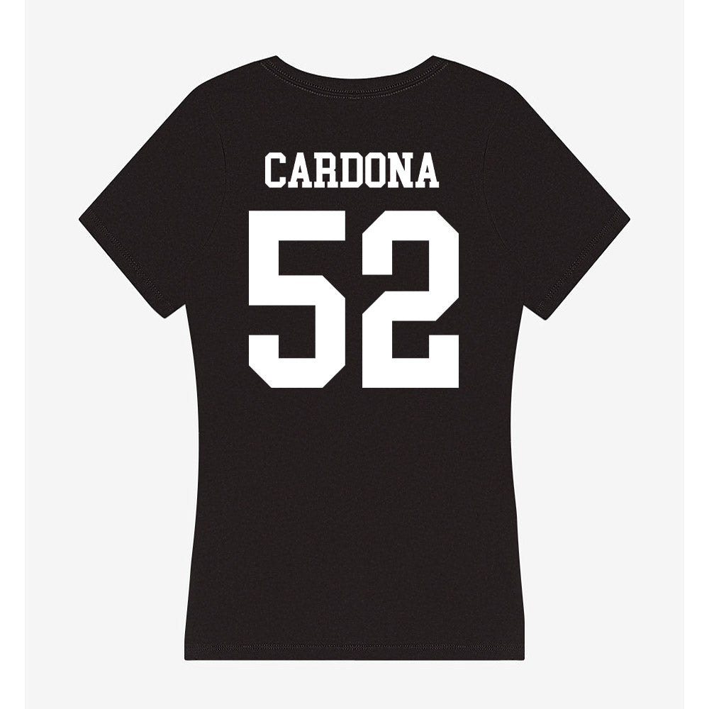 FDU Florham - NCAA Football : Cyrus Cardona - Women's V-Neck T-Shirt-1