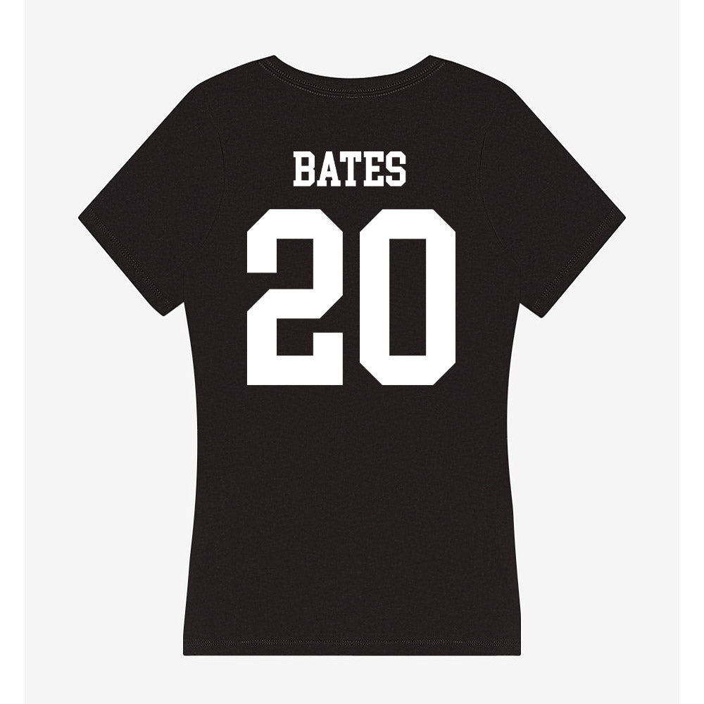 FDU Florham - NCAA Baseball : CJ Bates - Women's V-Neck T-Shirt-1