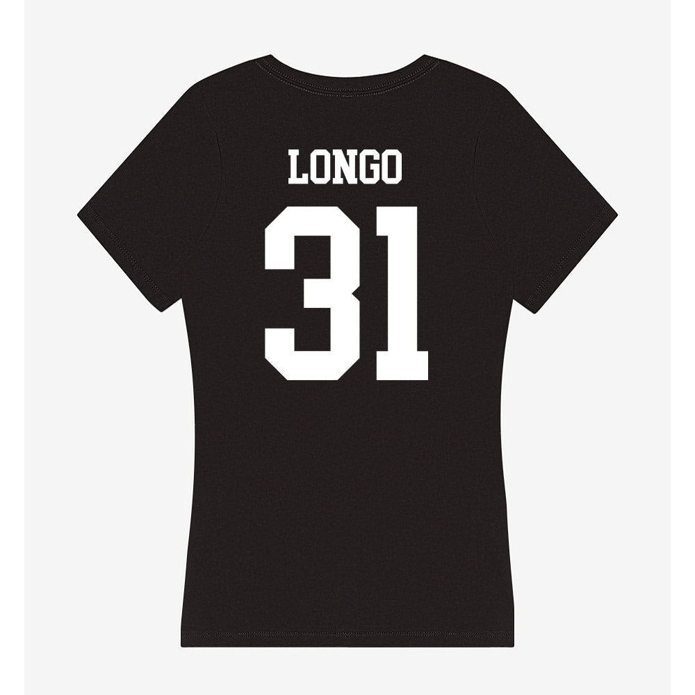 FDU Florham - NCAA Baseball : Peter Longo - Women's V-Neck T-Shirt-1