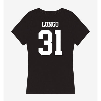 FDU Florham - NCAA Baseball : Peter Longo - Women's V-Neck T-Shirt-1