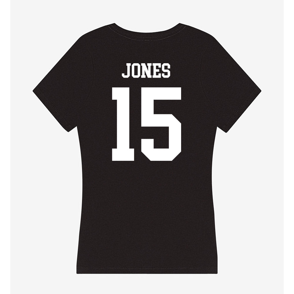 FDU Florham - NCAA Women's Soccer : Teagan Jones - Women's V-Neck T-Shirt-1