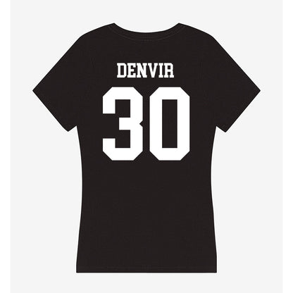 FDU Florham - NCAA Men's Basketball : Frankie Denvir - Women's V-Neck T-Shirt-1
