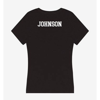 Utah State - NCAA Women's Gymnastics : Brylea Johnson - Women's V-Neck T-Shirt-1