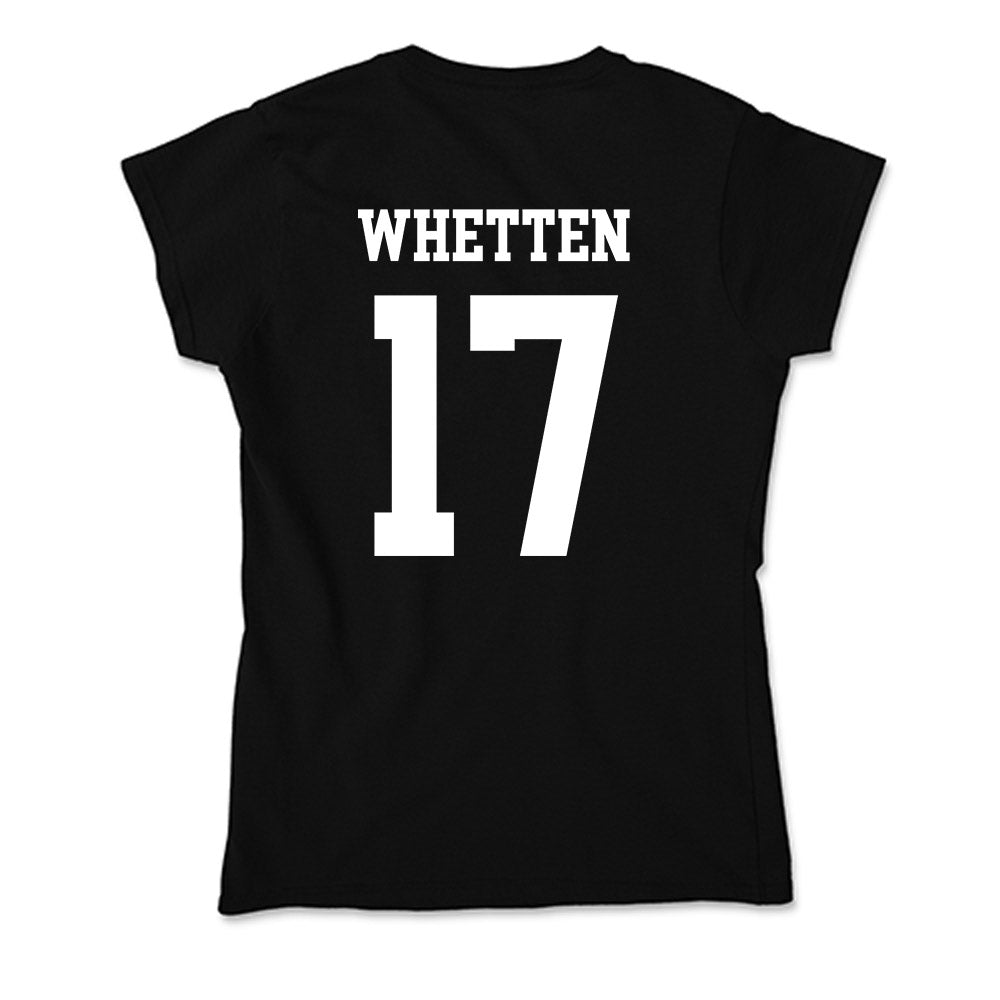 Utah State - NCAA Baseball : Davis Whetten - Soft Style Women’s T-Shirt-1