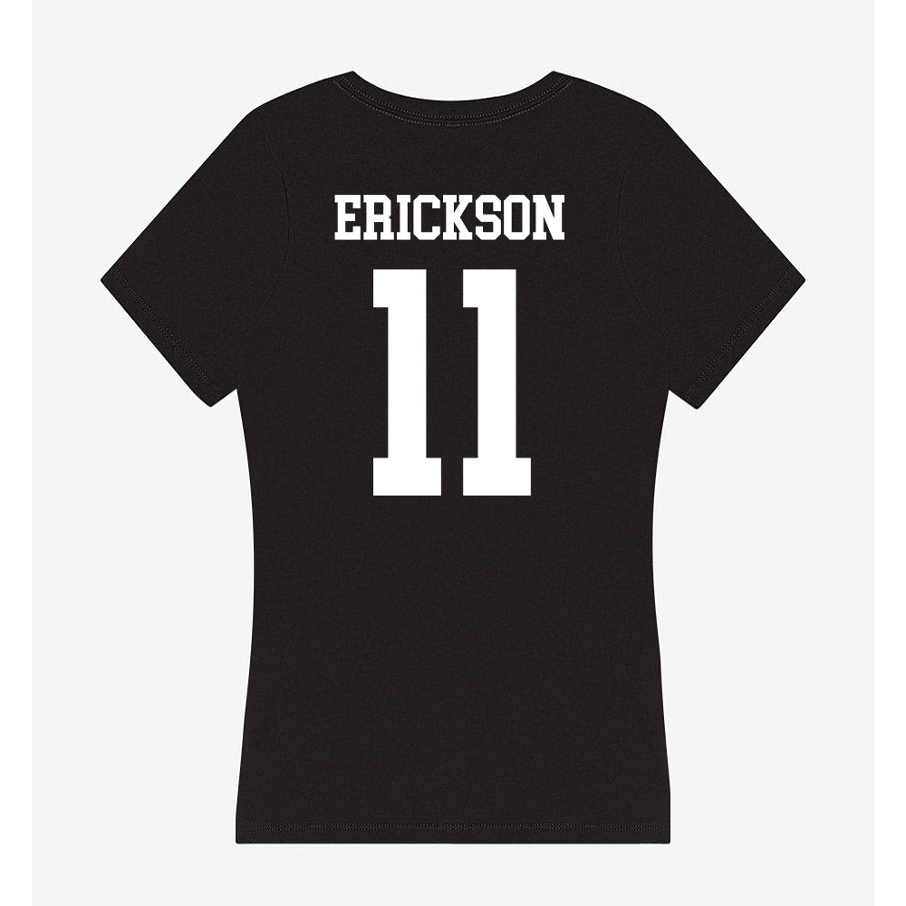 Utah State - NCAA Softball : Kaylee Erickson - Women's V-Neck T-Shirt-1