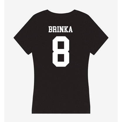 Utah State - NCAA Softball : Emmalyn Brinka - Women's V-Neck T-Shirt-1