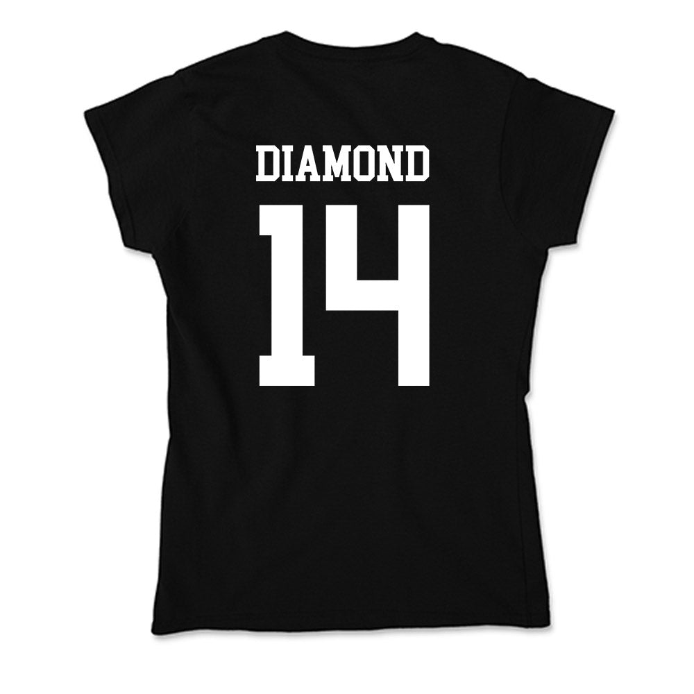 Utah State - NCAA Women's Soccer : Summer Diamond - Soft Style Women’s T-Shirt-1