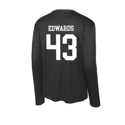 Utah State - NCAA Football : Owen Edwards - Activewear Long Sleeve T-Shirt-1