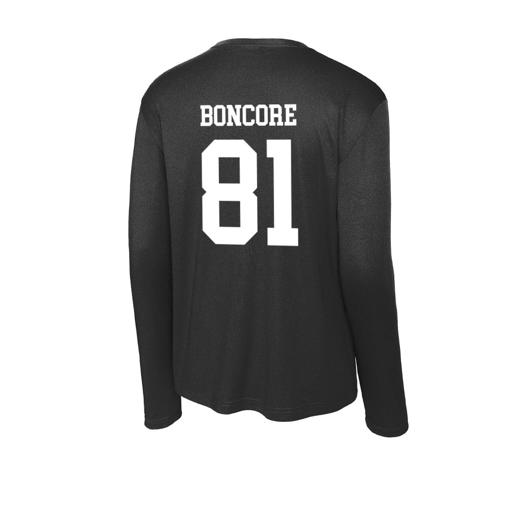 Utah State - NCAA Football : Nikko Boncore - Activewear Long Sleeve T-Shirt-1
