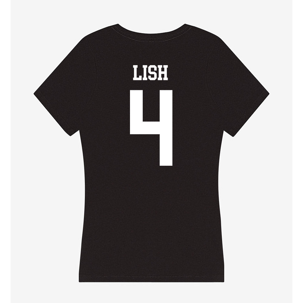 Utah State - NCAA Softball : Jordyn Lish - Women's V-Neck T-Shirt-1