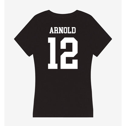 Utah State - NCAA Football : Bobby Arnold - Women's V-Neck T-Shirt-1
