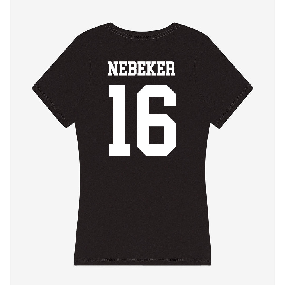 Utah State - NCAA Softball : Jakobi Nebeker - Women's V-Neck T-Shirt-1