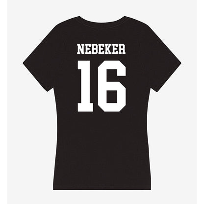 Utah State - NCAA Softball : Jakobi Nebeker - Women's V-Neck T-Shirt-1