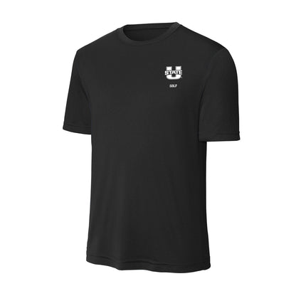 Utah State - NCAA Men's Golf : Luis Cantu - Activewear T-Shirt-0
