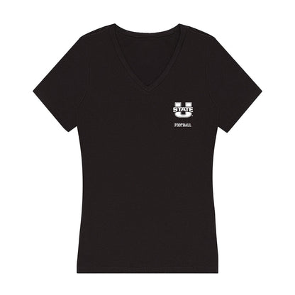 Utah State - NCAA Football : Chris Joe - Women's V-Neck T-Shirt-0