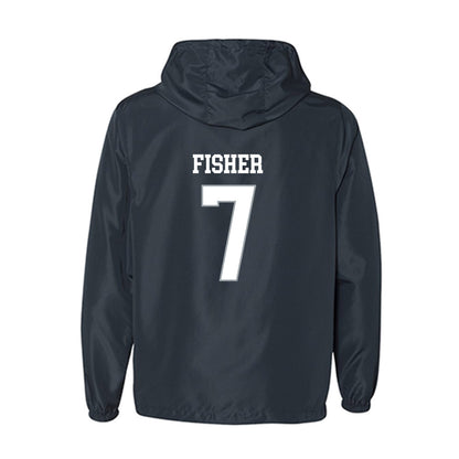 UConn - NCAA Women's Basketball : Kelis Fisher - Windbreaker-1