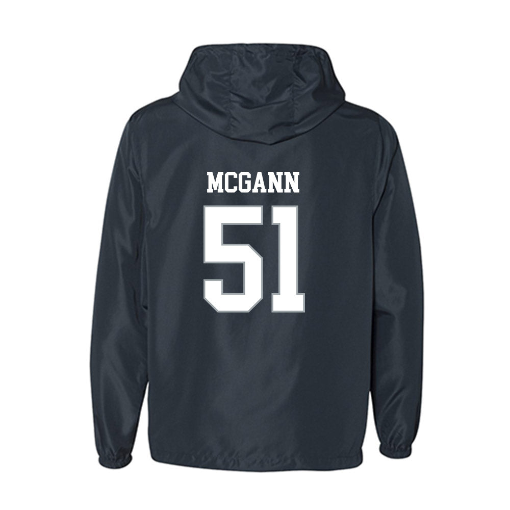 UConn - NCAA Football : Joe McGann - Windbreaker-1