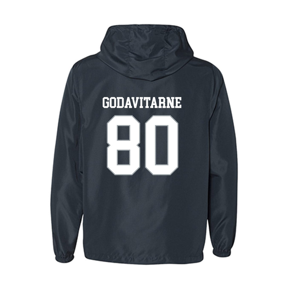 UConn - NCAA Football : Alex Godavitarne - Windbreaker-1