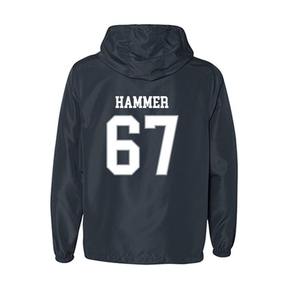 UConn - NCAA Football : Hannes Hammer - Windbreaker-1