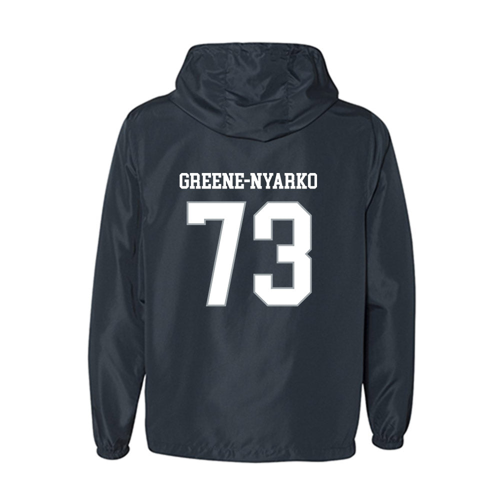 UConn - NCAA Football : Raphael Greene-Nyarko - Windbreaker-1