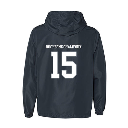UConn - NCAA Women's Ice Hockey : Meghane Duchesne Chalifoux - Windbreaker-1