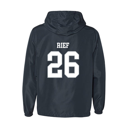 UConn - NCAA Football : Soren Rief - Windbreaker-1