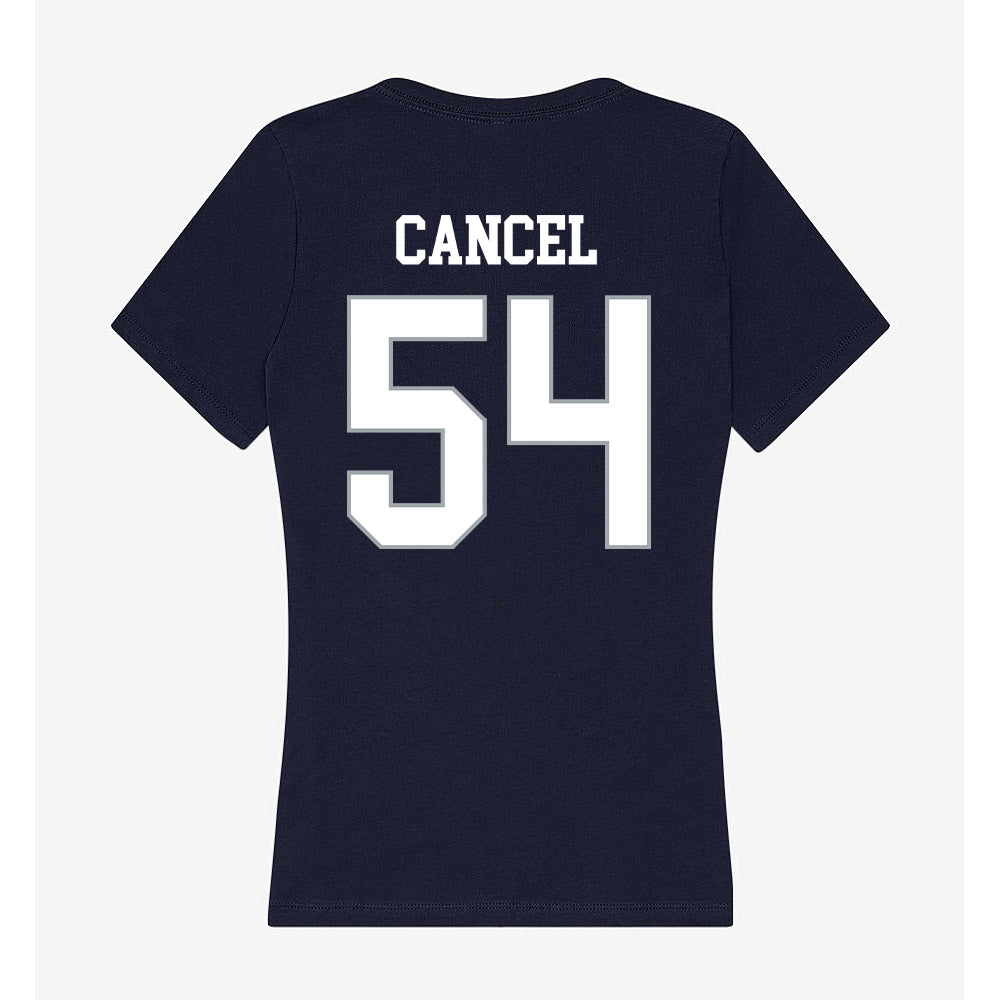 UConn - NCAA Baseball : Chris Cancel - Women's V-Neck T-Shirt-1