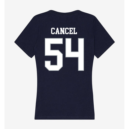 UConn - NCAA Baseball : Chris Cancel - Women's V-Neck T-Shirt-1