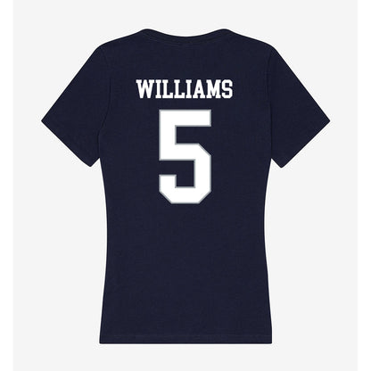UConn - NCAA Football : Rickey Williams - Women's V-Neck T-Shirt-1