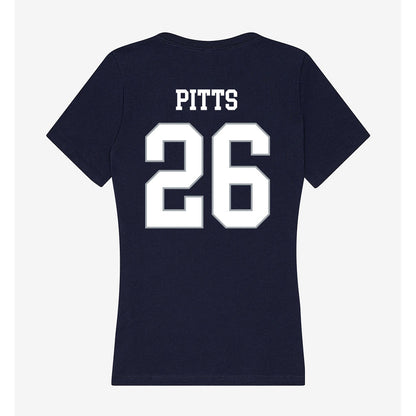 UConn - NCAA Baseball : Joe Pitts - Women's V-Neck T-Shirt-1