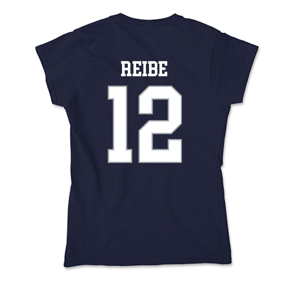 UConn - NCAA Men's Basketball : Eric Reibe - Soft Style Women’s T-Shirt-1