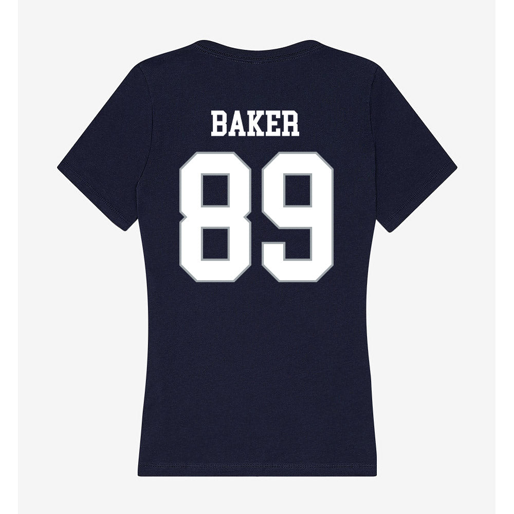 UConn - NCAA Football : Mike Baker - Women's V-Neck T-Shirt-1