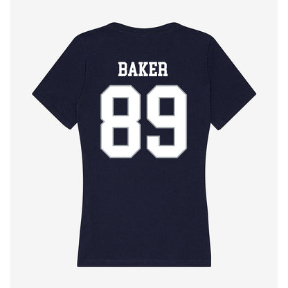 UConn - NCAA Football : Mike Baker - Women's V-Neck T-Shirt-1