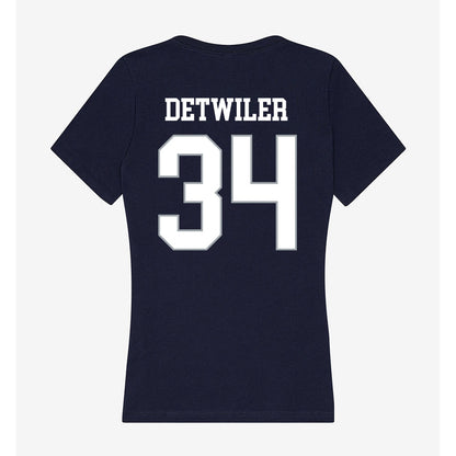 UConn - NCAA Baseball : Bryce Detwiler - Women's V-Neck T-Shirt-1