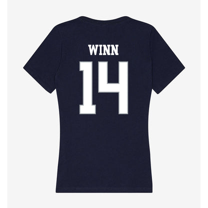 UConn - NCAA Women's Volleyball : Loren Winn - Women's V-Neck T-Shirt-1