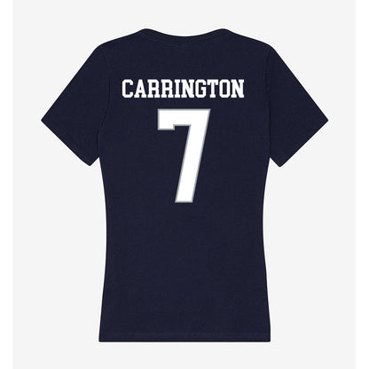 UConn - NCAA Softball : Grace Carrington - Women's V-Neck T-Shirt-1