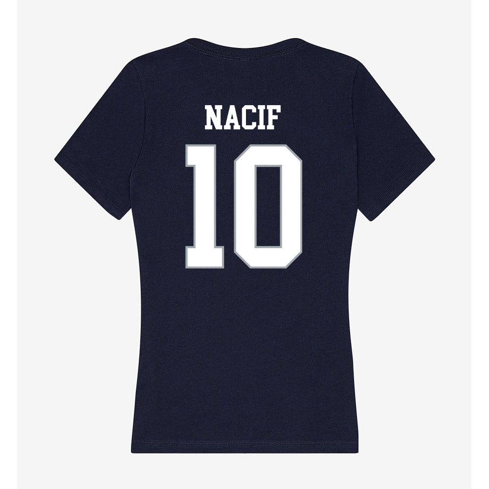 UConn - NCAA Men's Soccer : Rashid Nacif - Classic Shersey Women's V-Neck T-Shirt-1