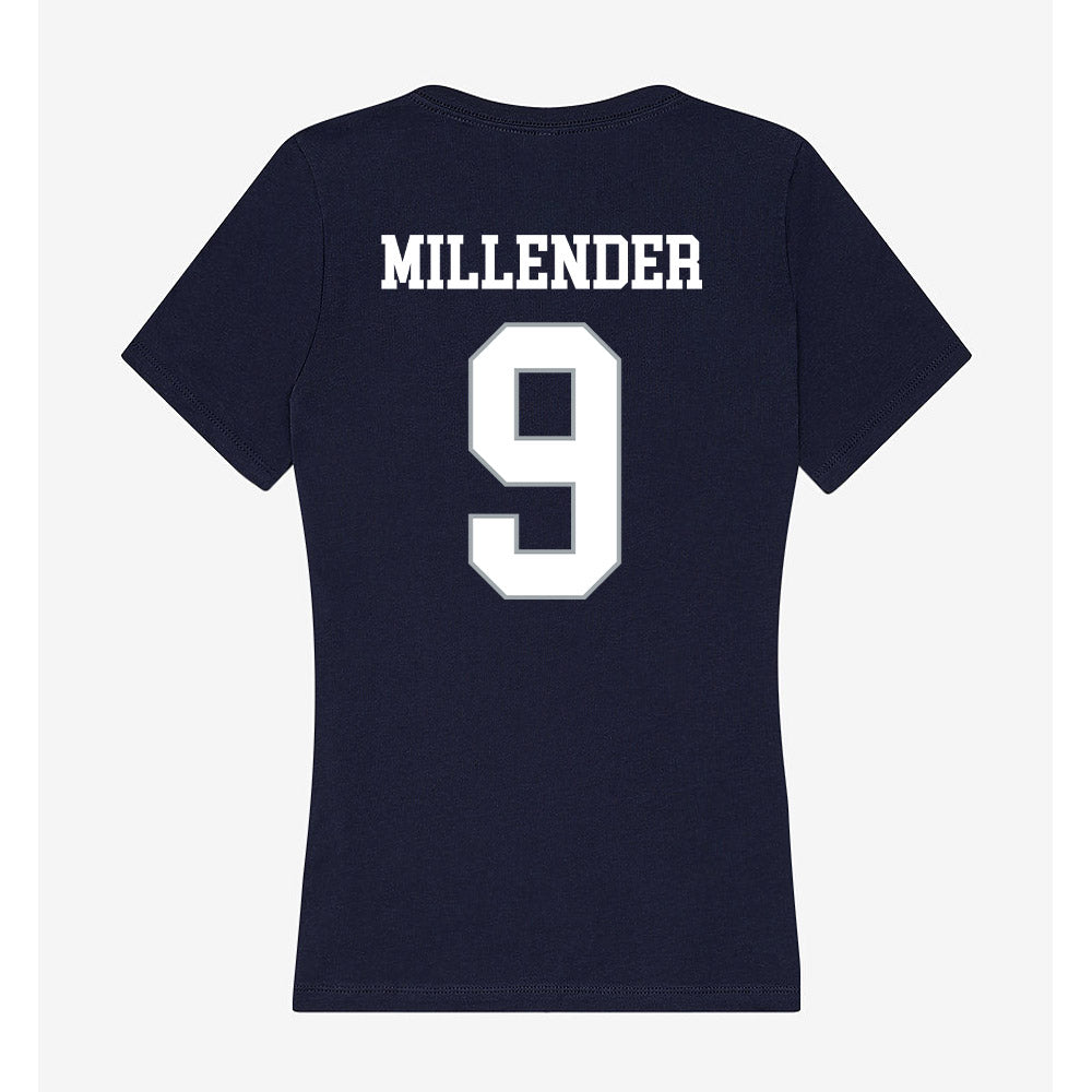 UConn - NCAA Men's Basketball : Alec Millender - Women's V-Neck T-Shirt-1