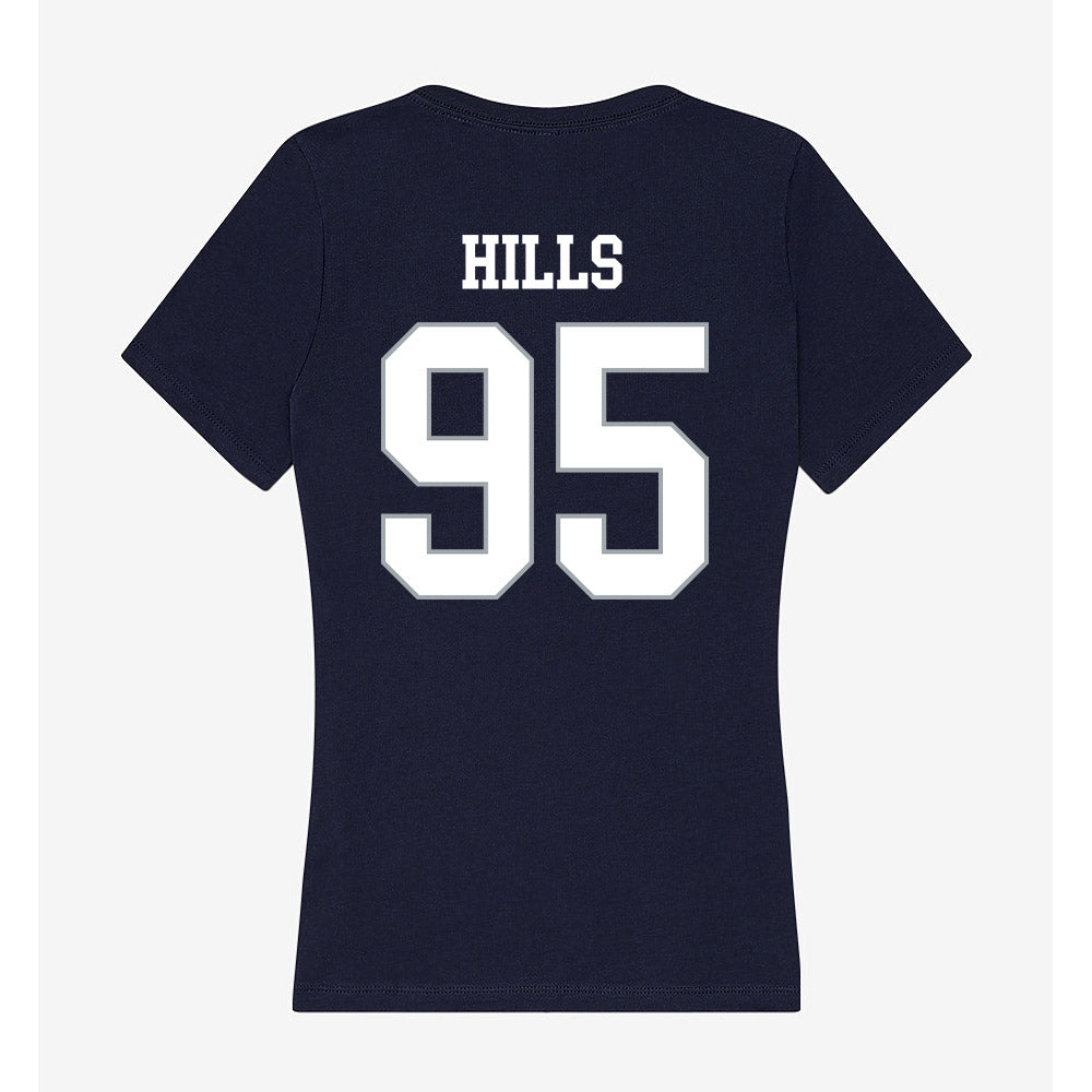 UConn - NCAA Football : Melvin Hills - Women's V-Neck T-Shirt-1